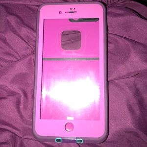 Pink And Blue Lifeproof Fre Case